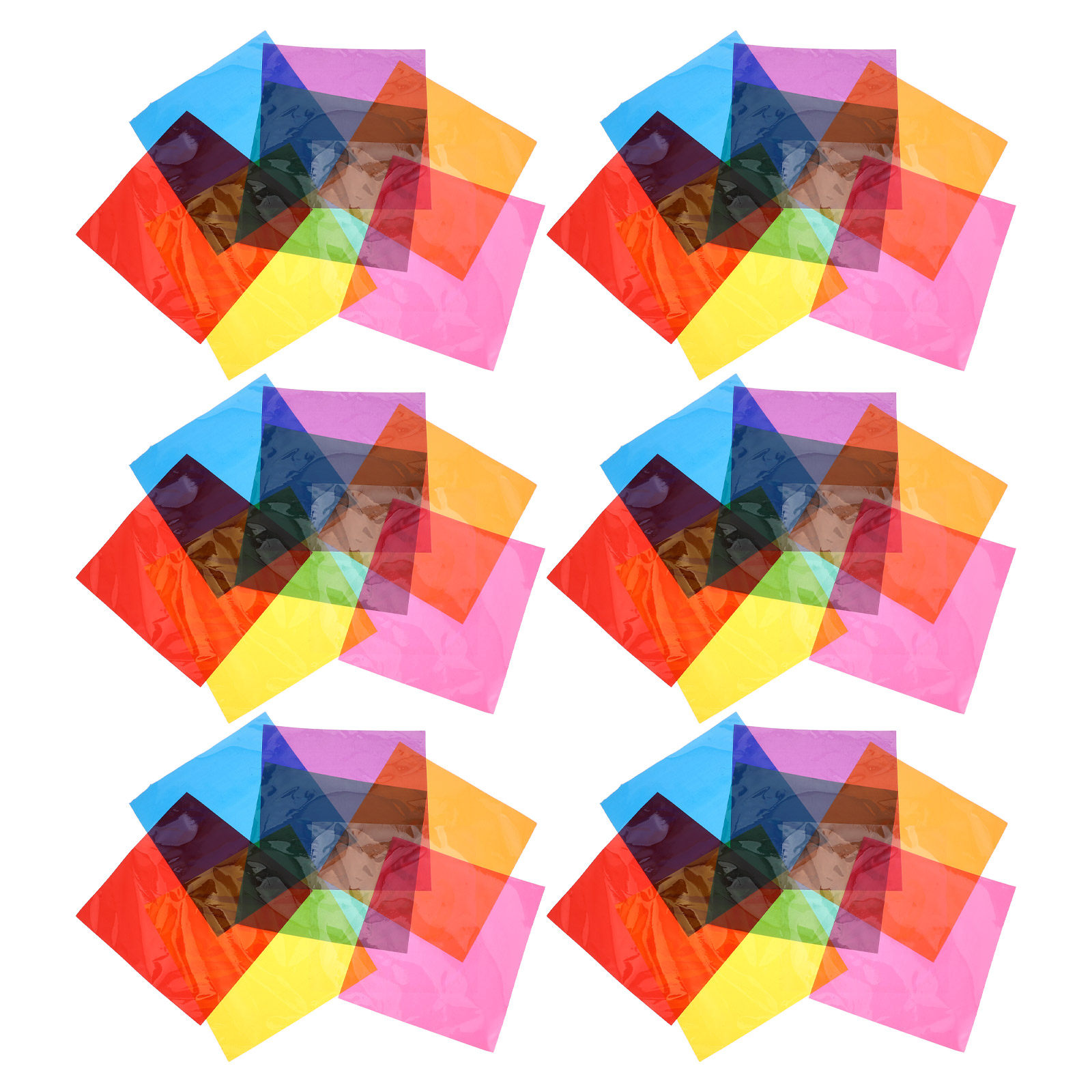 90Pcs Colored Cellophane Paper - Embellish Craft review and price