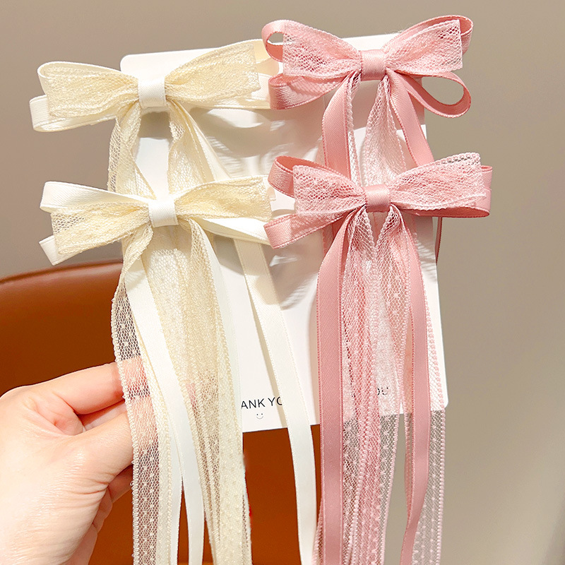 Sweet Children Bowknot Hairpin - Tassel Fringe Trim review and price