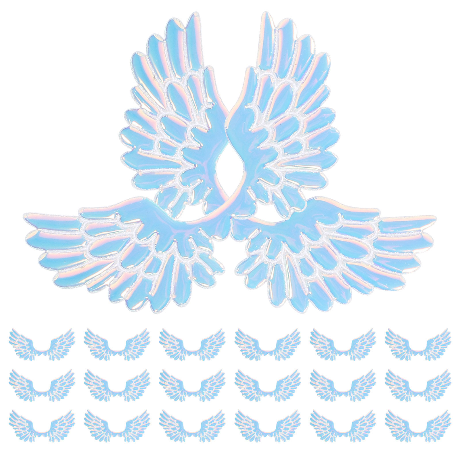 20Pcs Angle Wing Appliques Bat - Embellishment Glue Craft review and price