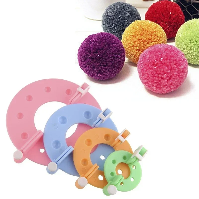 8PCS 4 Sizes Fluff Ball Weaver - Pom Pom Maker Tool review and price