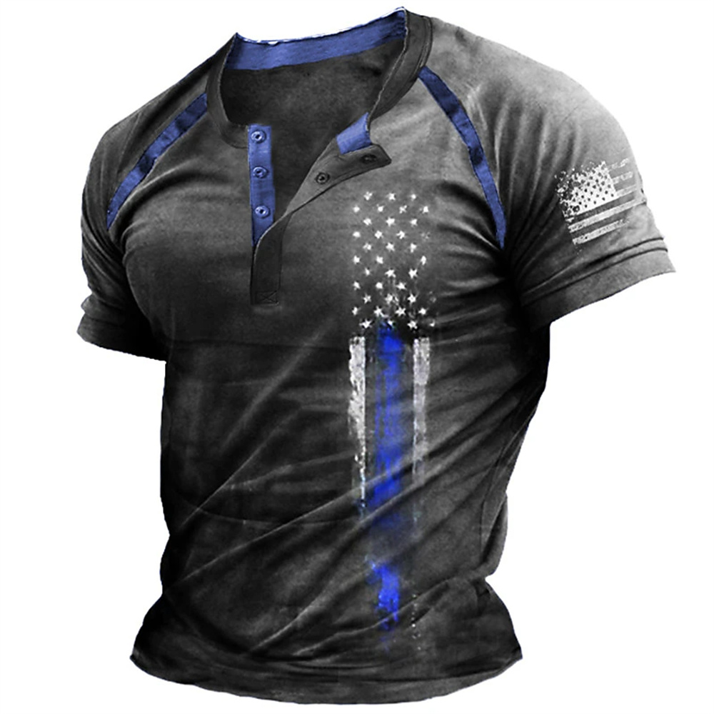 Funny 3D American Flag Print M - Embellish Knit review and price