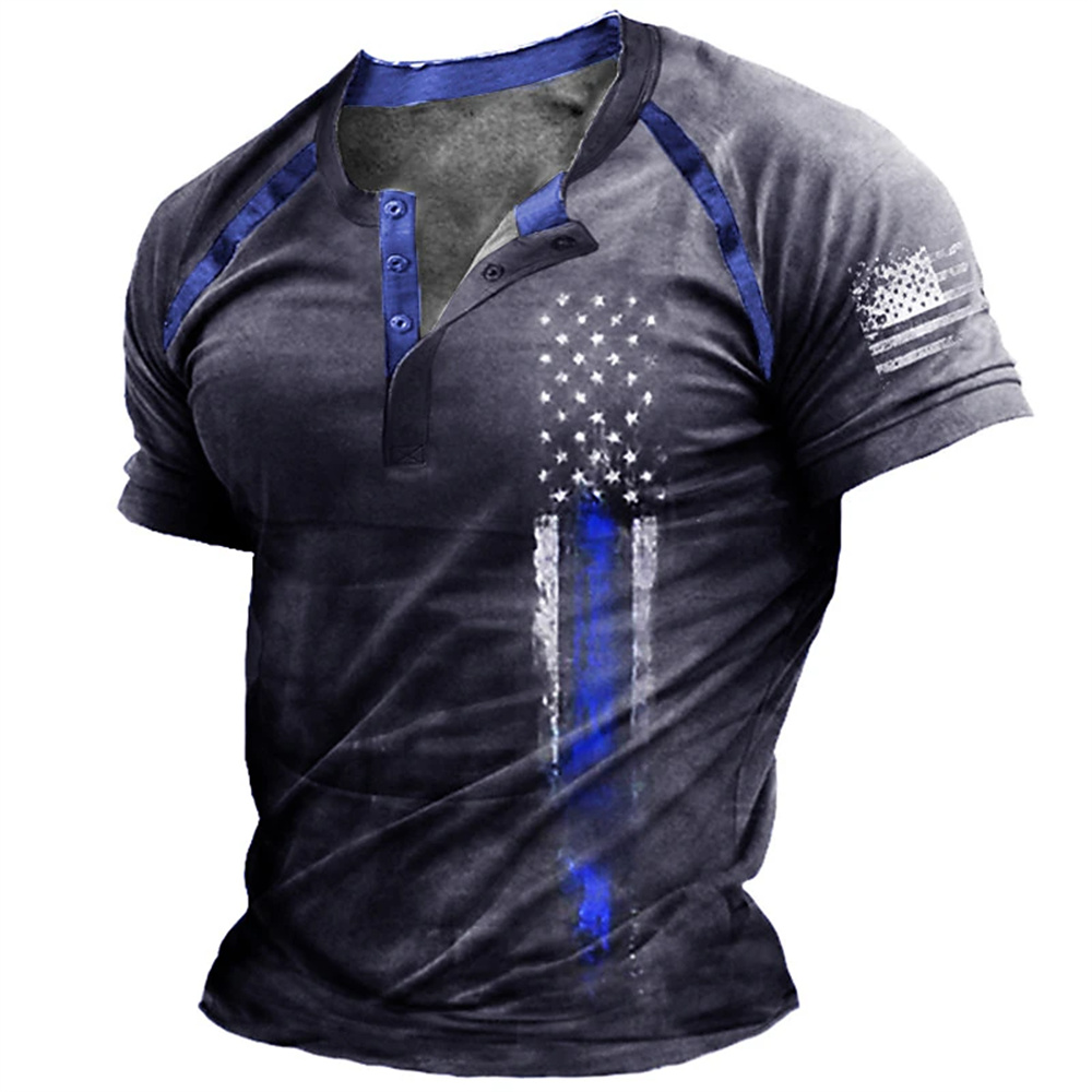 Funny 3D American Flag Print M - Embellish Knit review and price