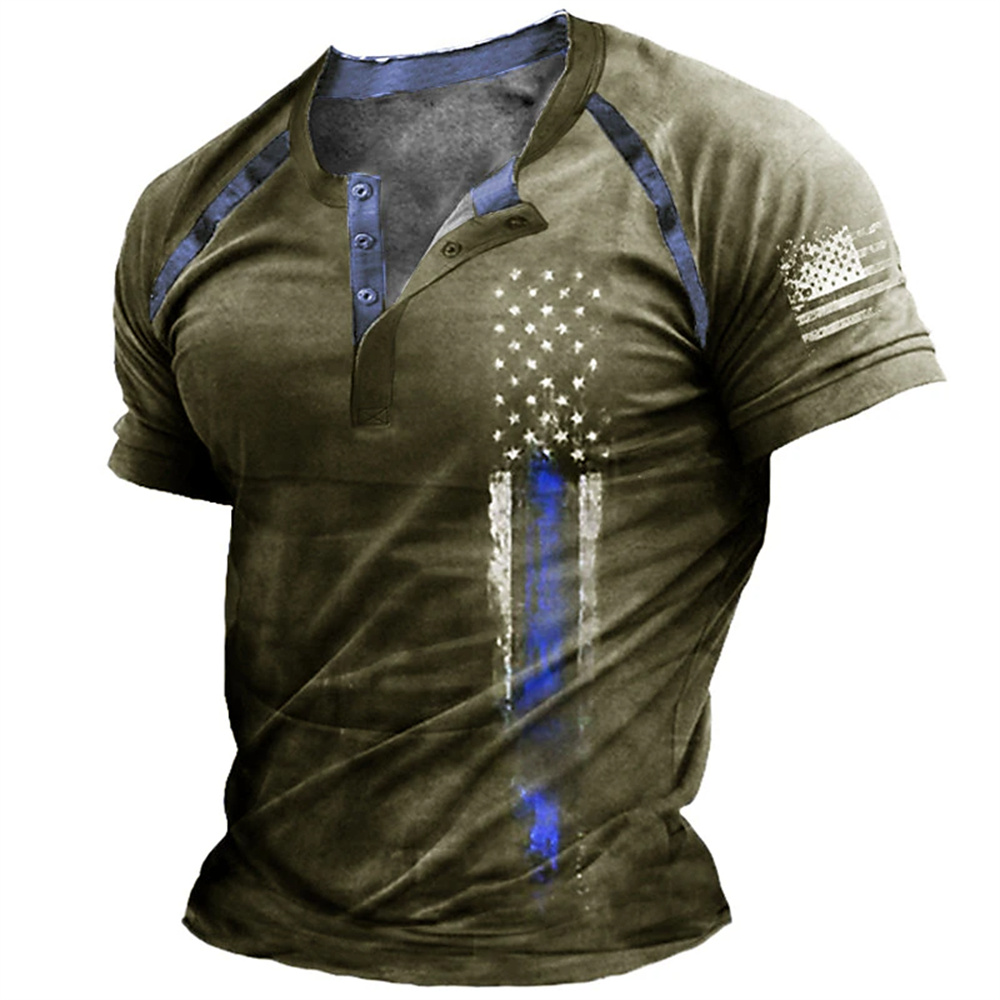 Funny 3D American Flag Print M - Embellish Knit review and price