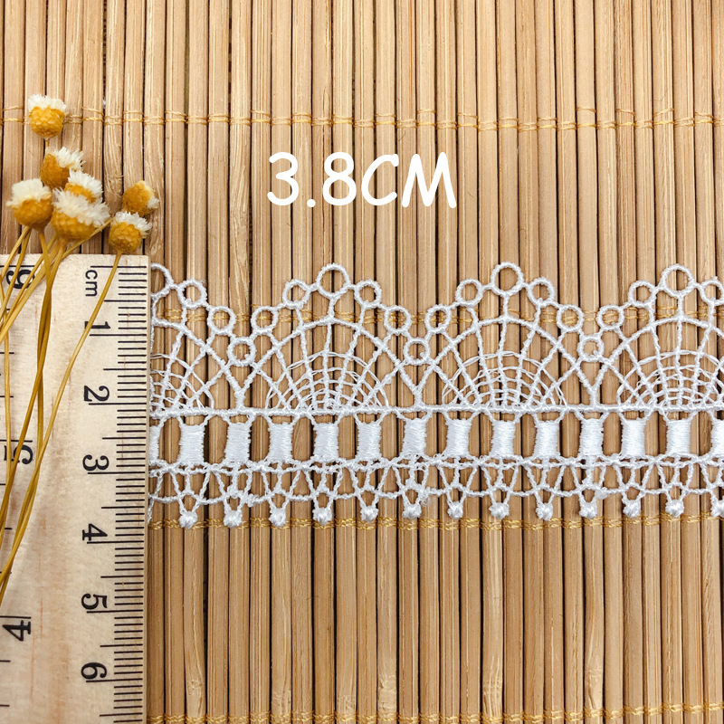 Hollow Embroidery Clavicle Cha - Lace Ribbon Trim review and price
