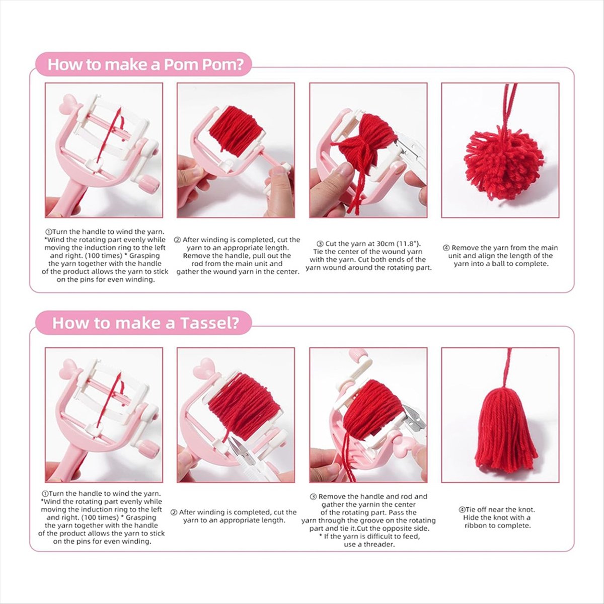 KSOL Pom Makers Set Tool Winde - Pom Pom Maker Tool review and price